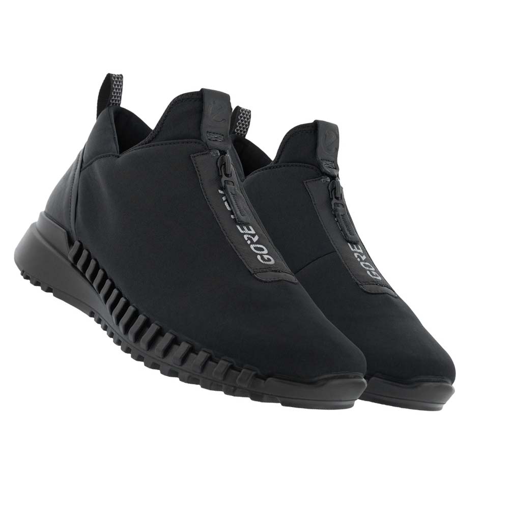 Ecco Zipflex Slip On Gtx Sneakers Herr Svarta | SE 675FDN